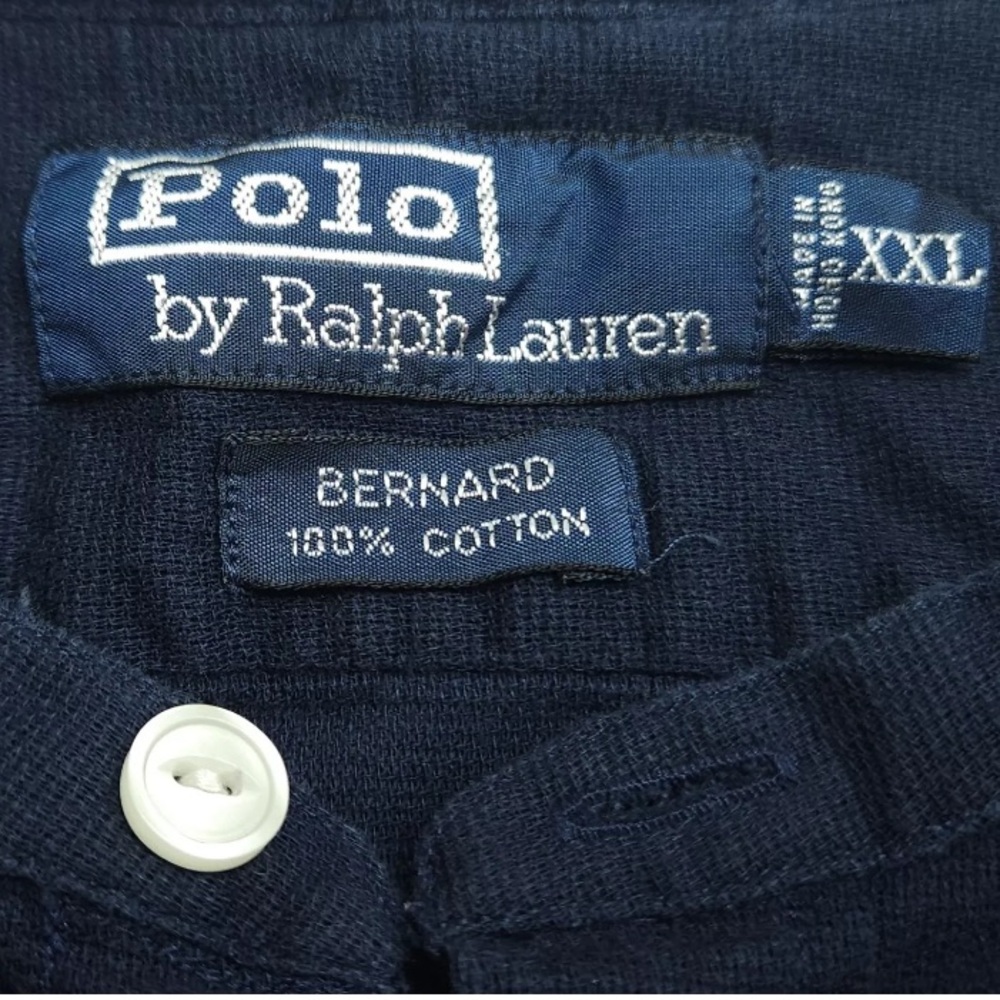 Polo Ralph Lauren Bernard Shirt: Classic Navy Blue